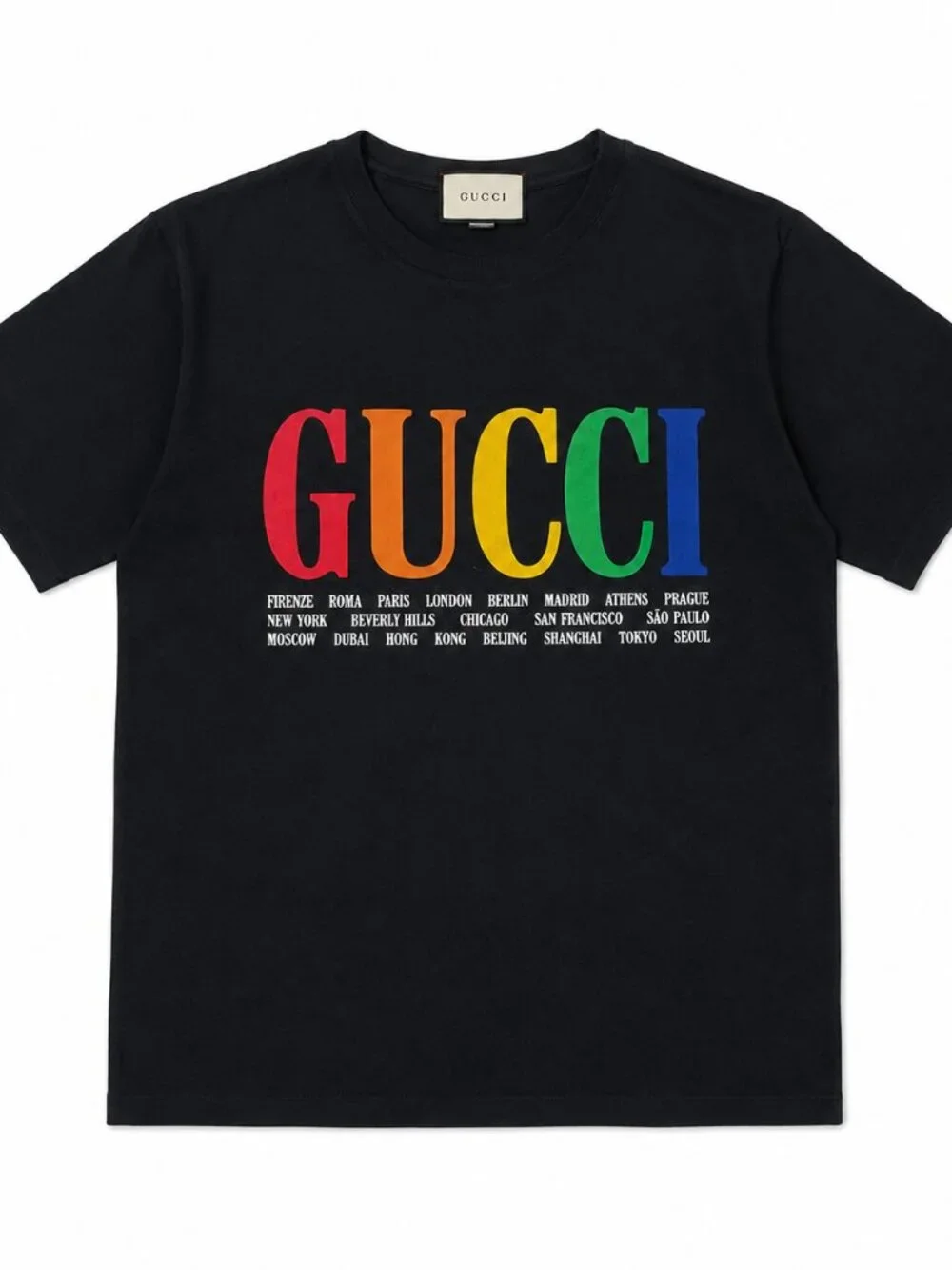 Gucci Graphic Print Tee - Black - Size M